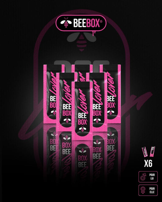 Pack découverte 6 STICKS 10g (miel aphrodisiaque rose de Russie)